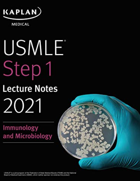 Download USMLE Step 1 Lecture Notes 2021: Immunology and Microbiology PDF Free