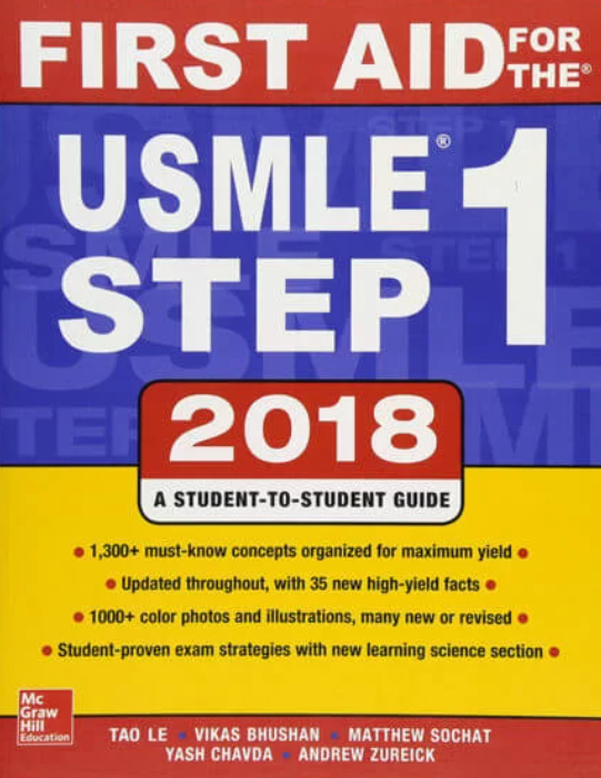 First Aid for the USMLE Step 1 2018 PDF Free Download USMLE