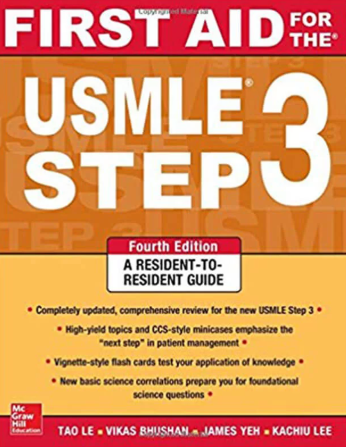 First Aid for the USMLE Step 3 4th Edition Free PDF Download
