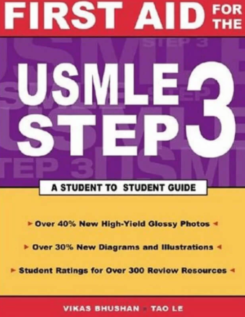 First Aid for the USMLE Step 3 PDF Free USMLE PDF Download