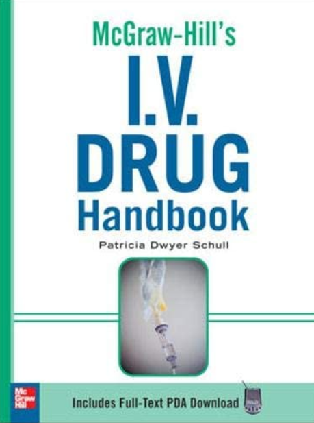 I.V. Drug Handbook PDF 2021 Free Download