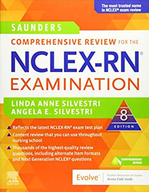 Download Saunders Comprehensive Review for the NCLEX-RN® Examination 8th Edition PDF Free