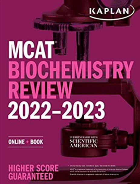 MCAT Biochemistry Review 2022-2023: Online + Book PDF Free Download