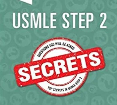 USMLE Step 2 Secrets 6th Edition PDF NEW 2022 Download