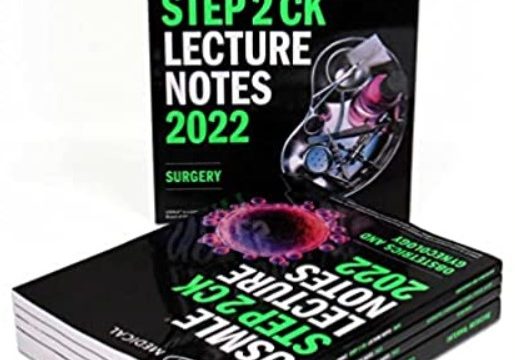 USMLE Step 2 CK Lecture Notes 2022: 5-book Set NEW PDF Download